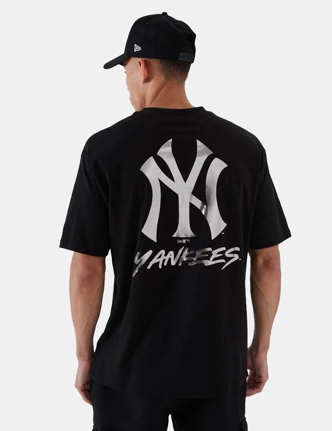 Camiseta New Era MLB Bp Metallic New York Yankees