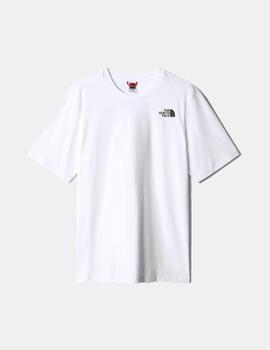 Camiseta The North Face Relaxed Rib Blanco