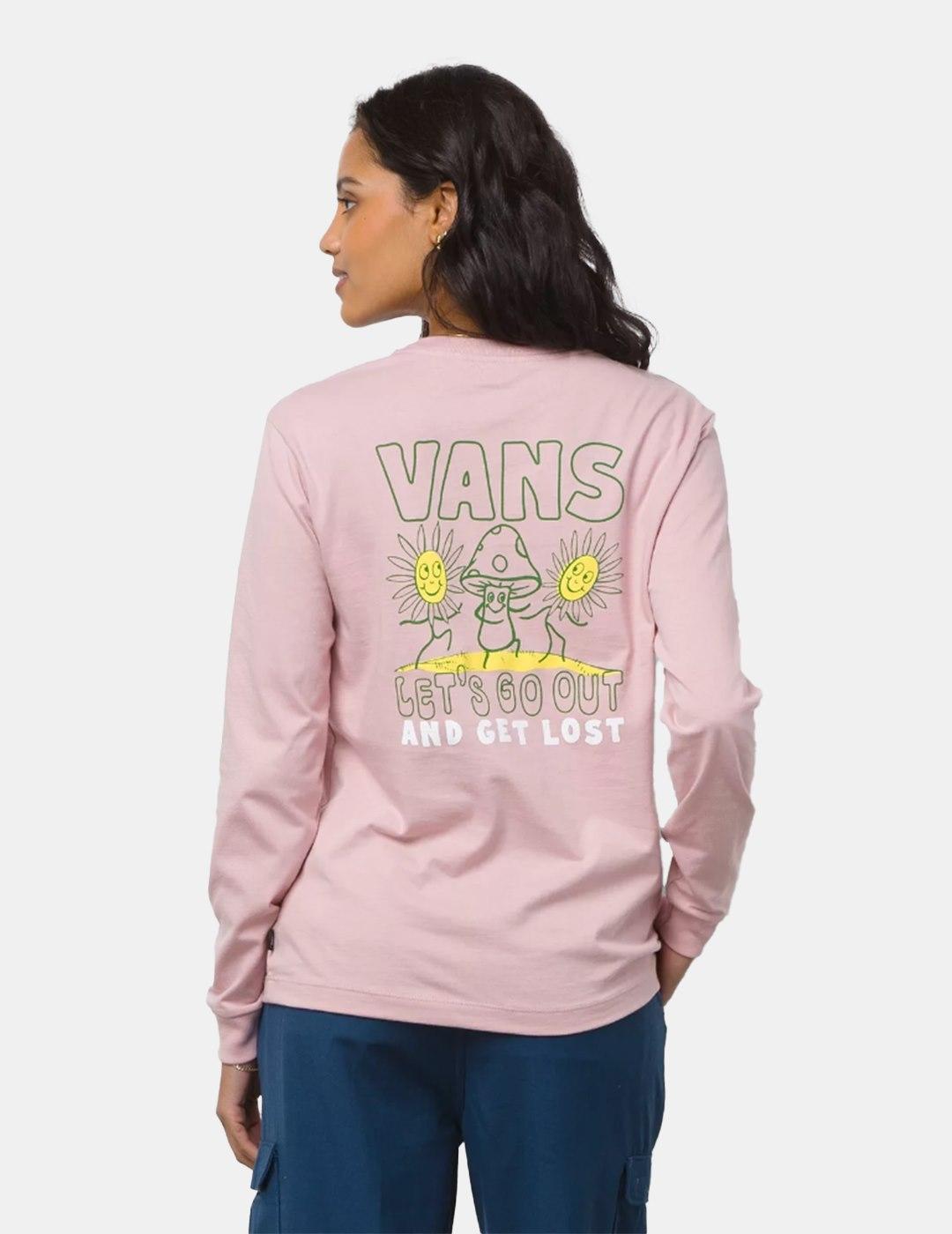 Camiseta Vans Get Lost Rosa