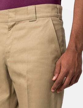 Pantalones Dickies Slim Straight Double Knee Beige