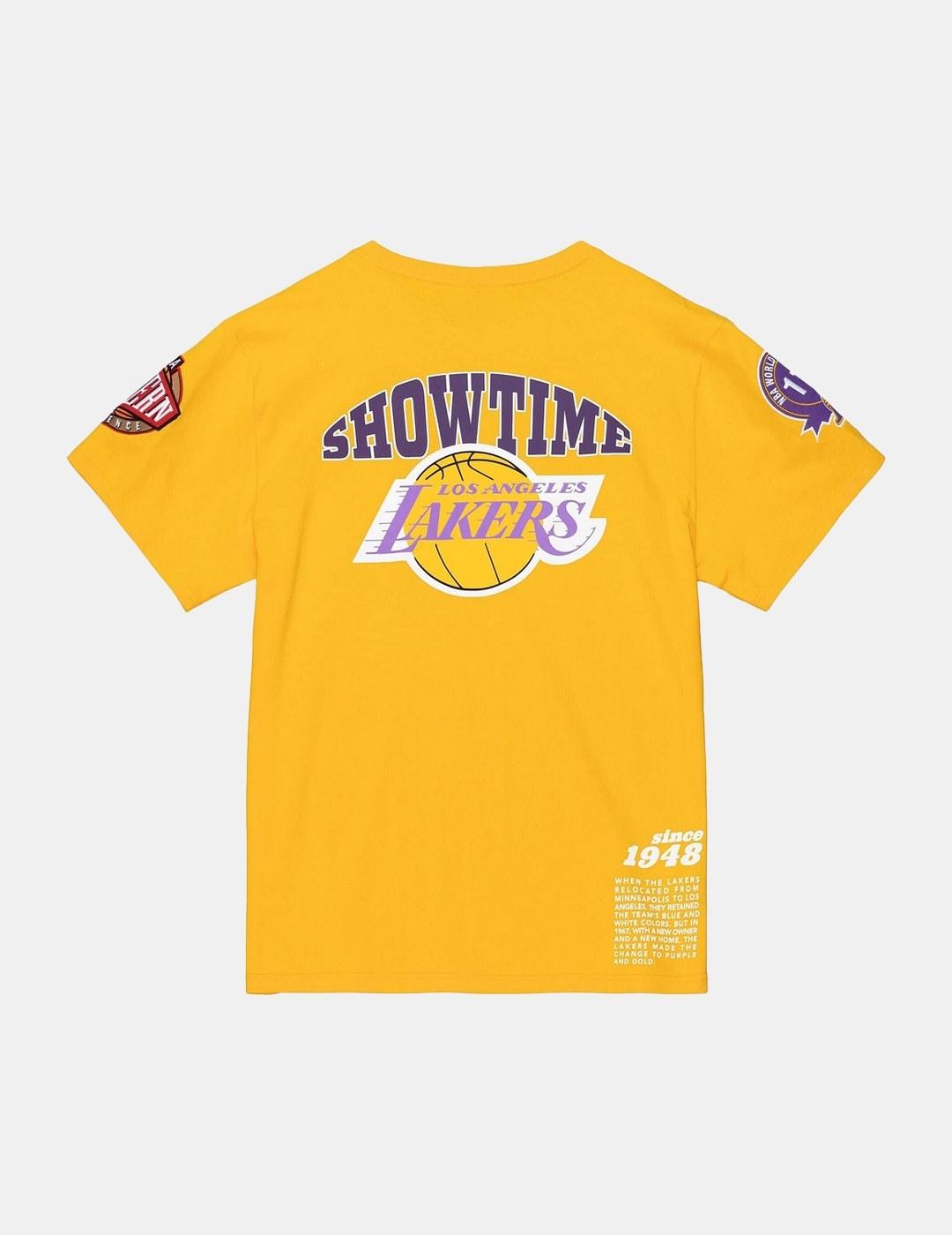 Camiseta Mitchell & Ness NBA Lakers Team Origin