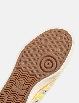 Zapatillas adidas Nizza Platform W Beige Naranja Amarillo
