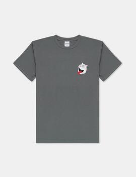 Camiseta Ripndip Spiraling Charcoal Para Hombre