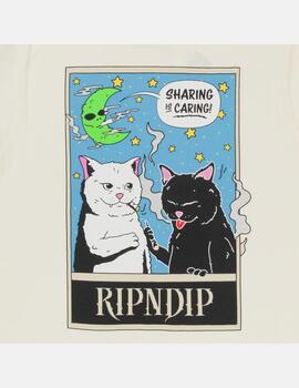 Camiseta Ripndip Friends Share Natural Para Hombre