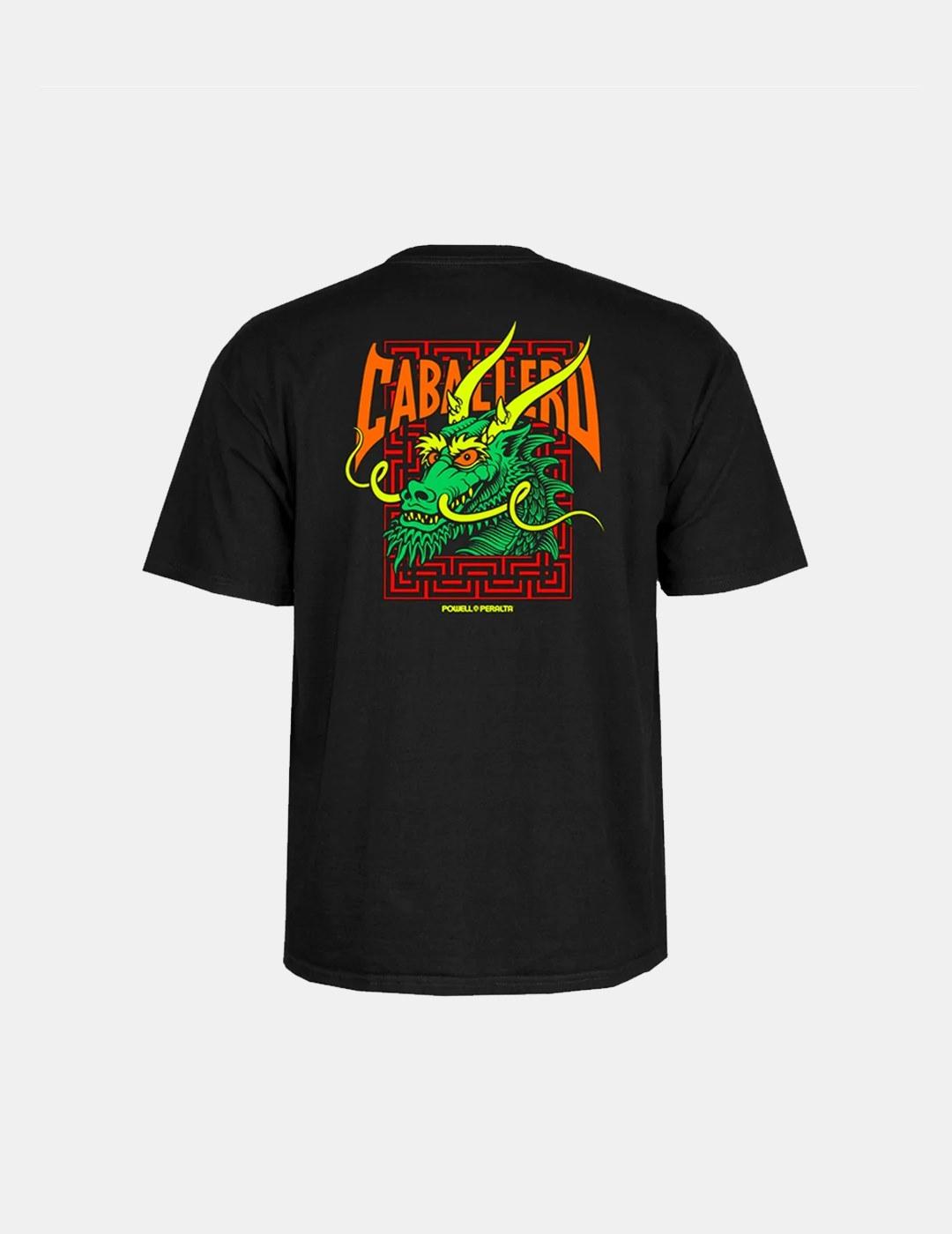 Camiseta Powell Peralta Caballero Street Dragon Negro