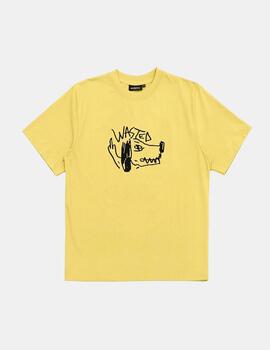 Camiseta Wasted Paris Dont Care Amarillo