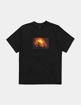 Camiseta Wasted Paris Dont Burn Negro