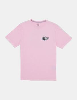Camiseta Volcom V Entertaiment Rosa