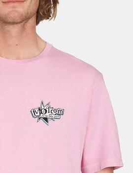 Camiseta Volcom V Entertaiment Rosa