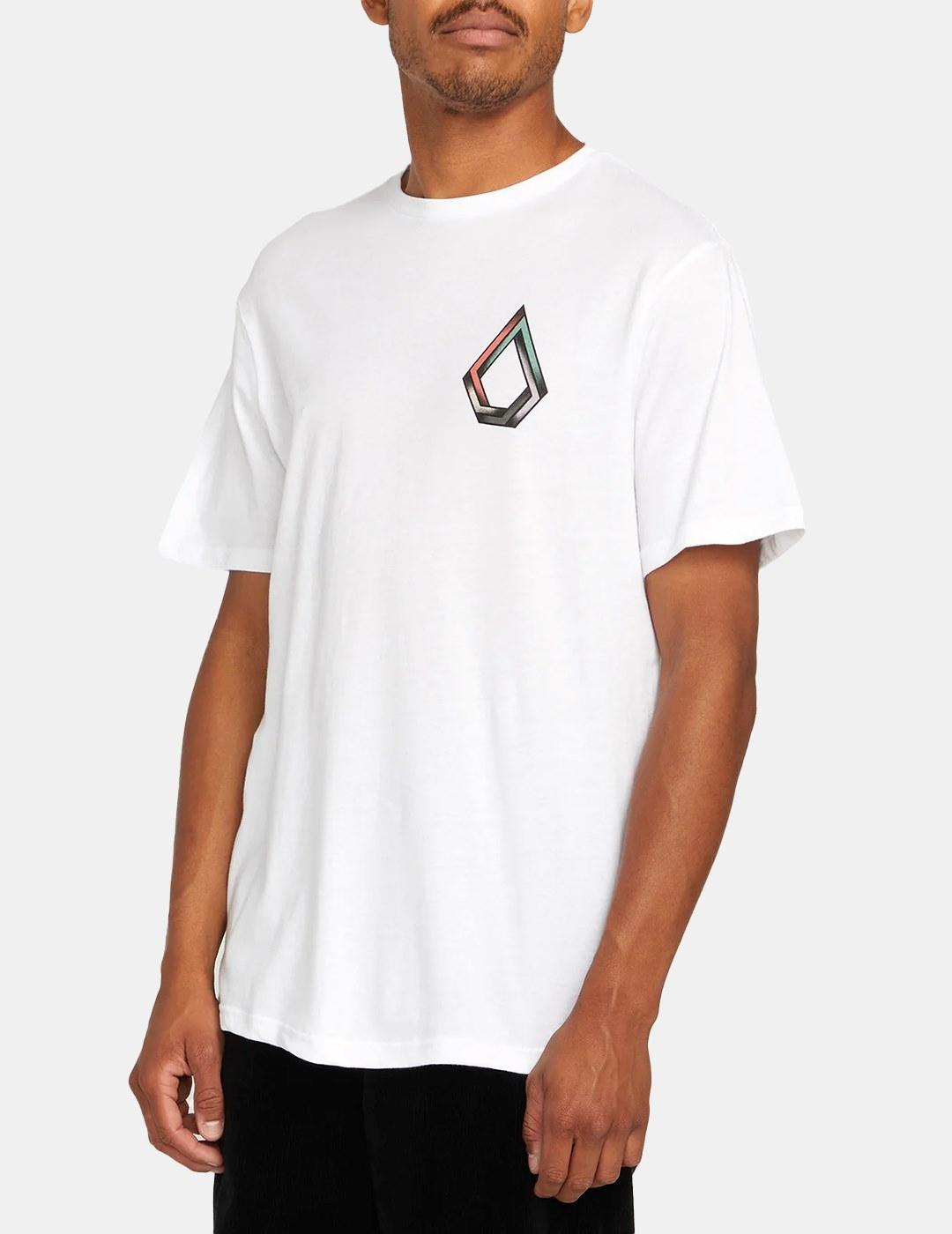 Camiseta Volcom Skate Vitals Axel Blanco