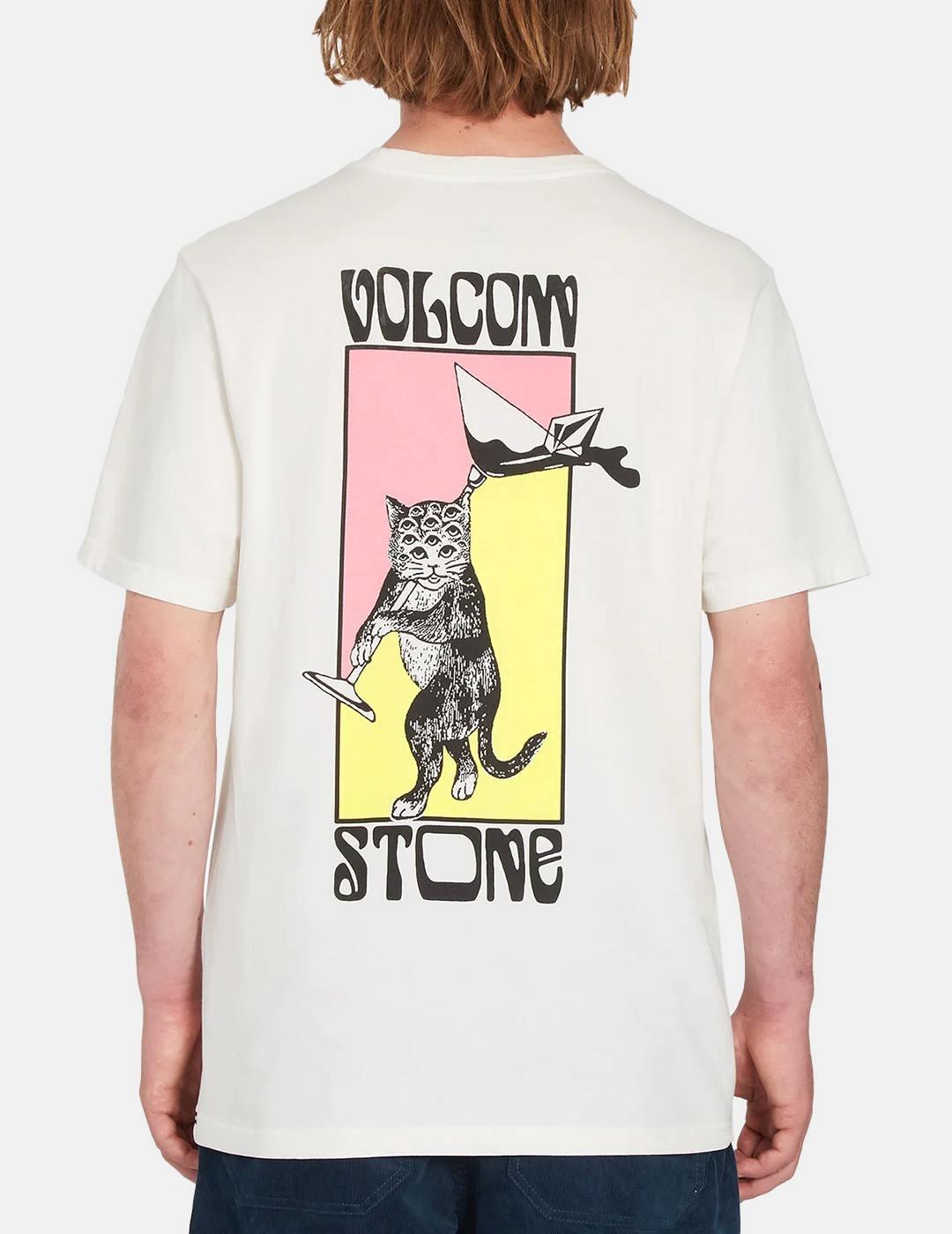 Camiseta Volcom Feline Beige