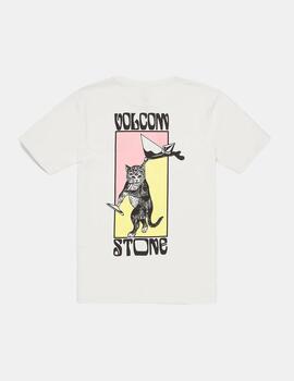Camiseta Volcom Feline Beige