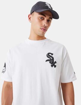 Camiseta New Era Heritage Bp Sox Blanco