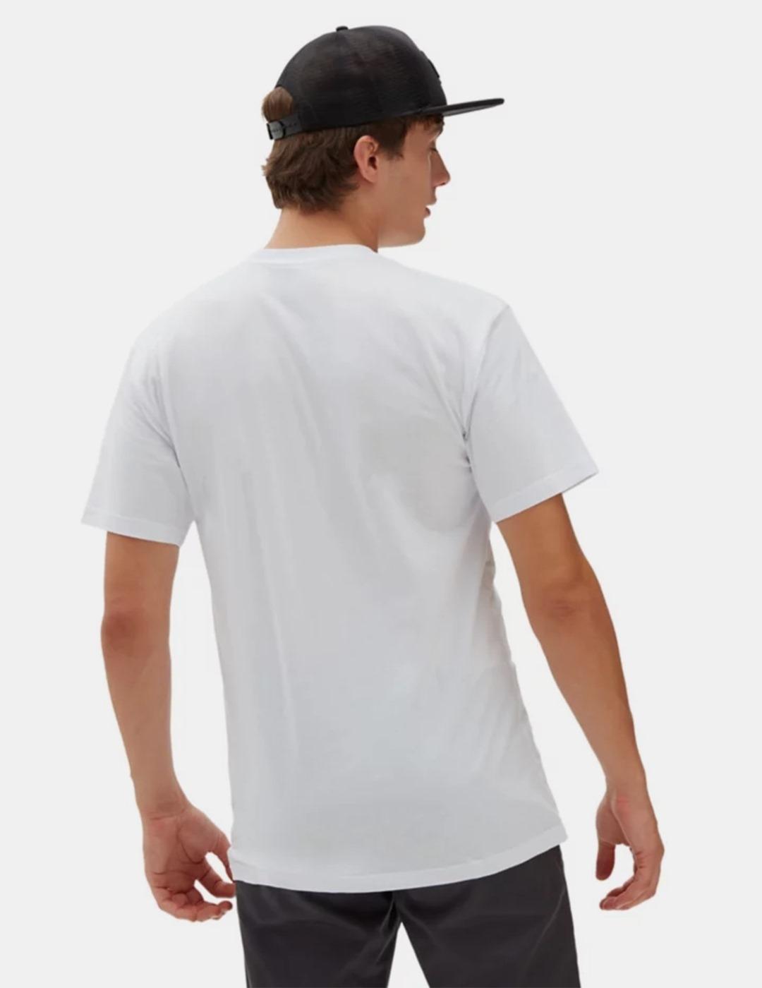 Camiseta Vans Left Chest Logo Blanco