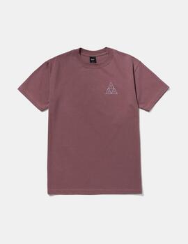Camiseta Huf Set Triple Triangle Malva