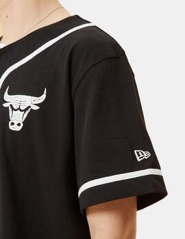 Camisa New Era Nba Chicago Bulls Distressed Logo B