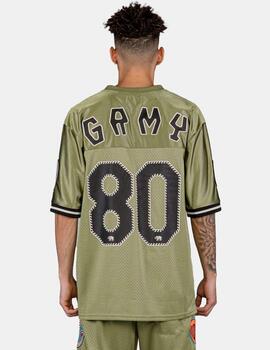 Camiseta Grimey The Clout Mesh Football Verde