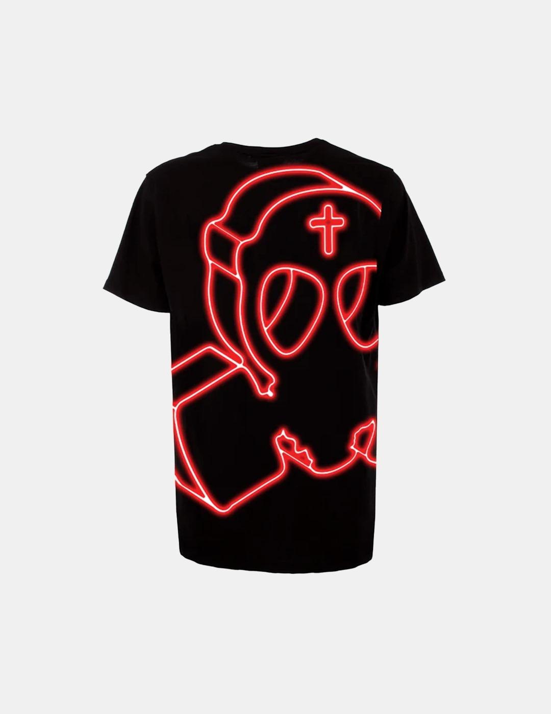 Camiseta Butnot Logo Neon Negro