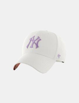 Gorra 47 Brand Mlb New York Yankees Mvp Blanco