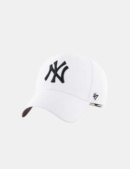 Gorra 47 Brand Mlb New York Yankees Mvp Blanco