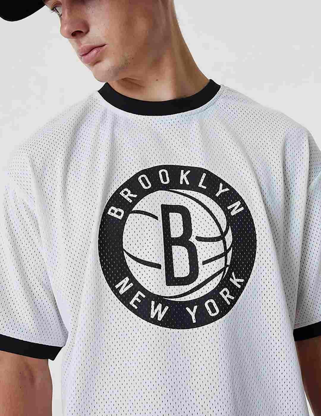Camiseta New Era NBA Brooklyn Nets Blanco