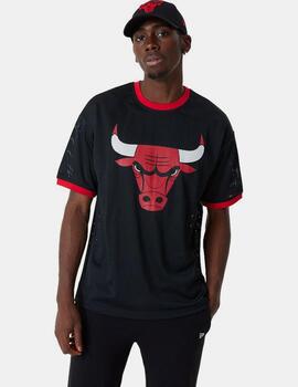 Camiseta New Era NBA Chicago Bulls Negro