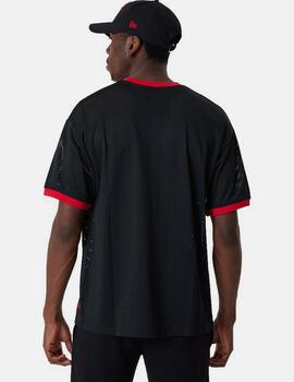 Camiseta New Era NBA Chicago Bulls Negro