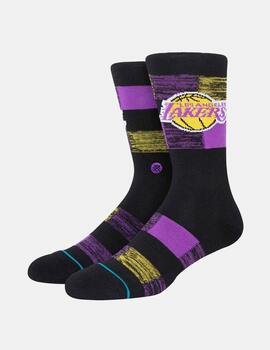Calcetines Stance Lakers Cryptic Negro