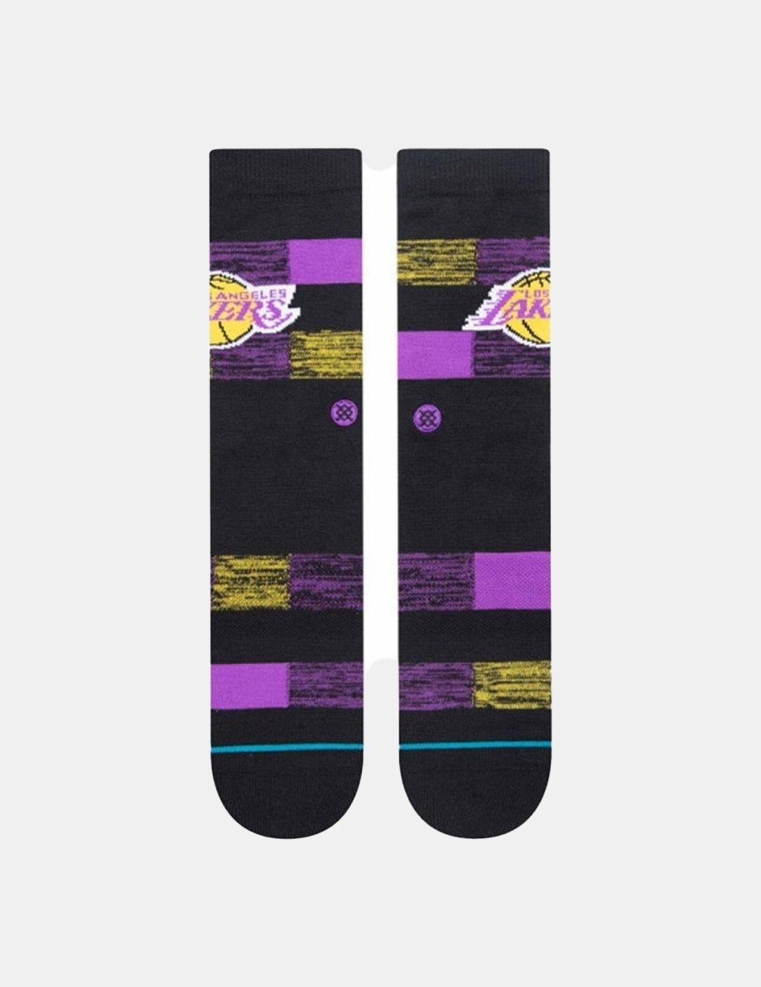 Calcetines Stance Lakers Cryptic Negro