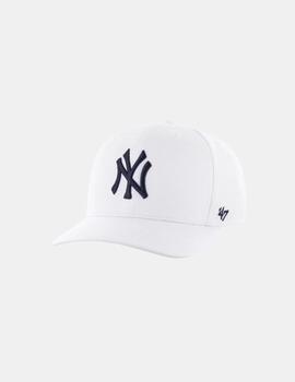 Gorra 47 Brand Mlb New York Yankees Mvp Dp Blanco