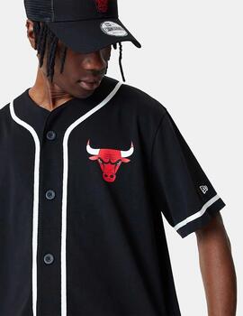 Camisa New Era NBA Chicago Bulls Negro