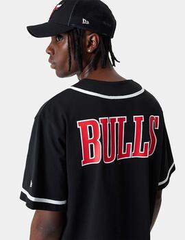 Camisa New Era NBA Chicago Bulls Negro