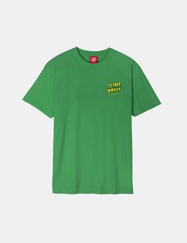 Camiseta Santa Cruz Slime Wave Verde