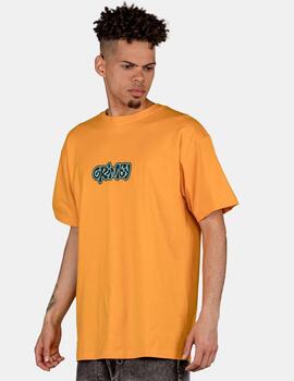 Camiseta Grimey The Brute Force Naranja