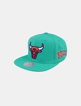 Gorra Mitchell & Ness NBA Chicago Bulls Desert Verde