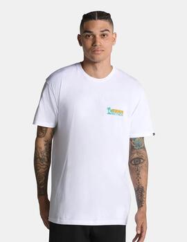 Camiseta Vans Records Blanco