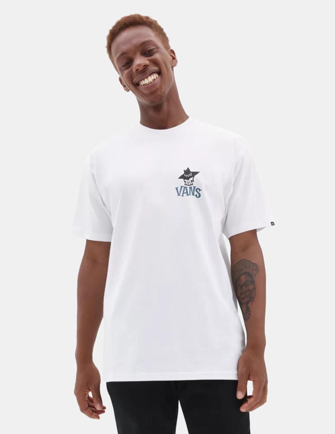 Camiseta Vans Sketchy Friend Blanco