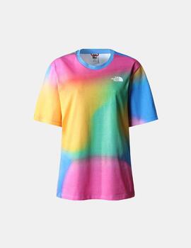 Camiseta The North Face W Relaxed Sd Multicolor