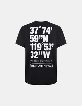 Camiseta The North Face Coordinates Negro