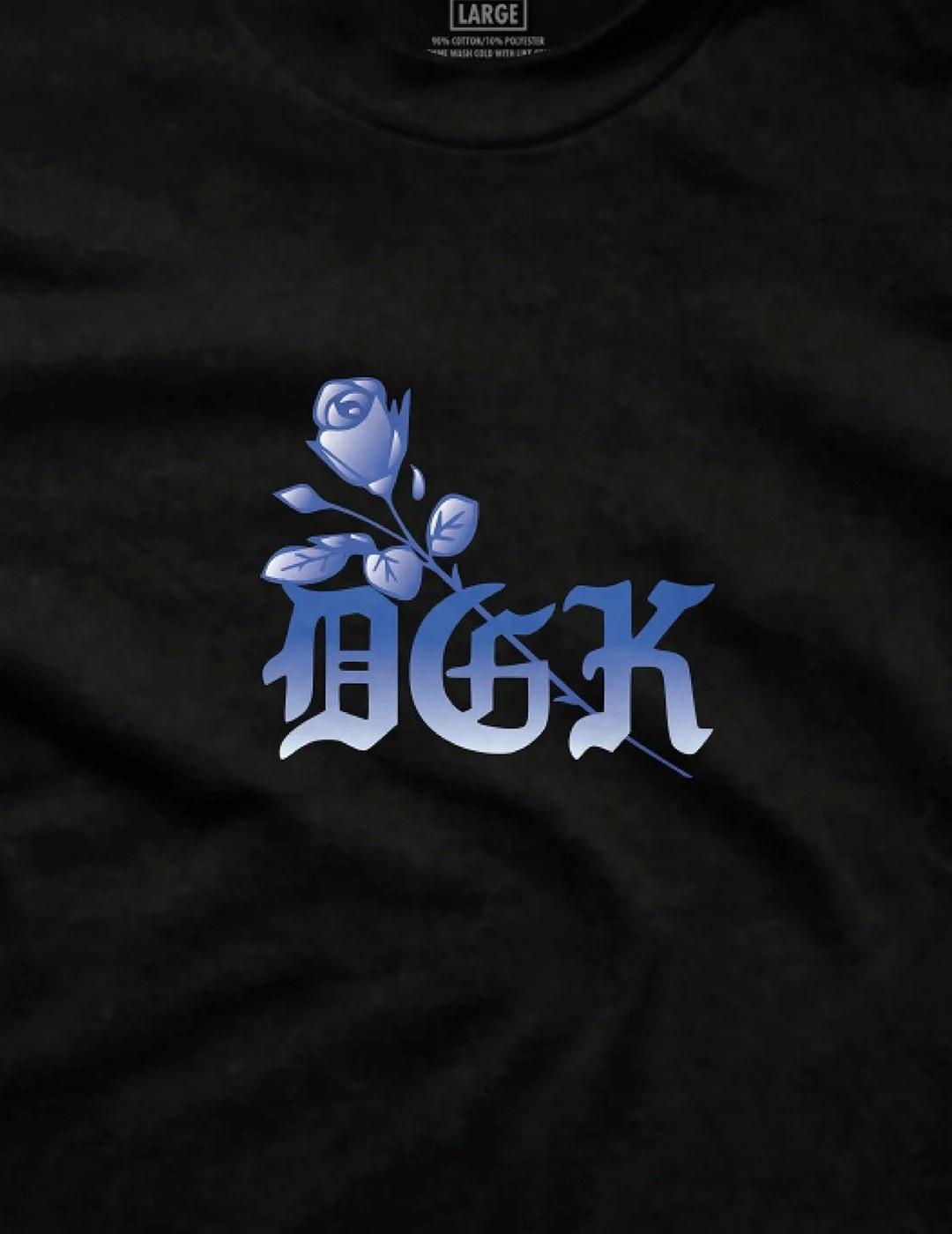 Camiseta Dgk Lo Side Negro