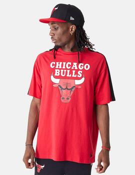 Camiseta New Era NBA Chicago Bulls Block Rojo