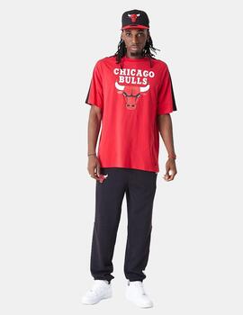 Camiseta New Era NBA Chicago Bulls Block Rojo