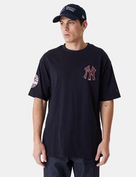 Camiseta New Era MLB Yankees Negro