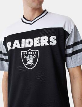 Camiseta New Era NFL Raiders Negro