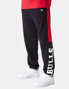 Pantalones New Era NBA Bulls Colour Block Negro