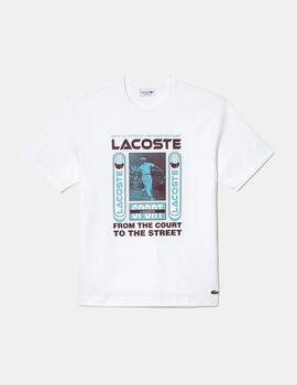 Camiseta Lacoste TH5642 Blanco