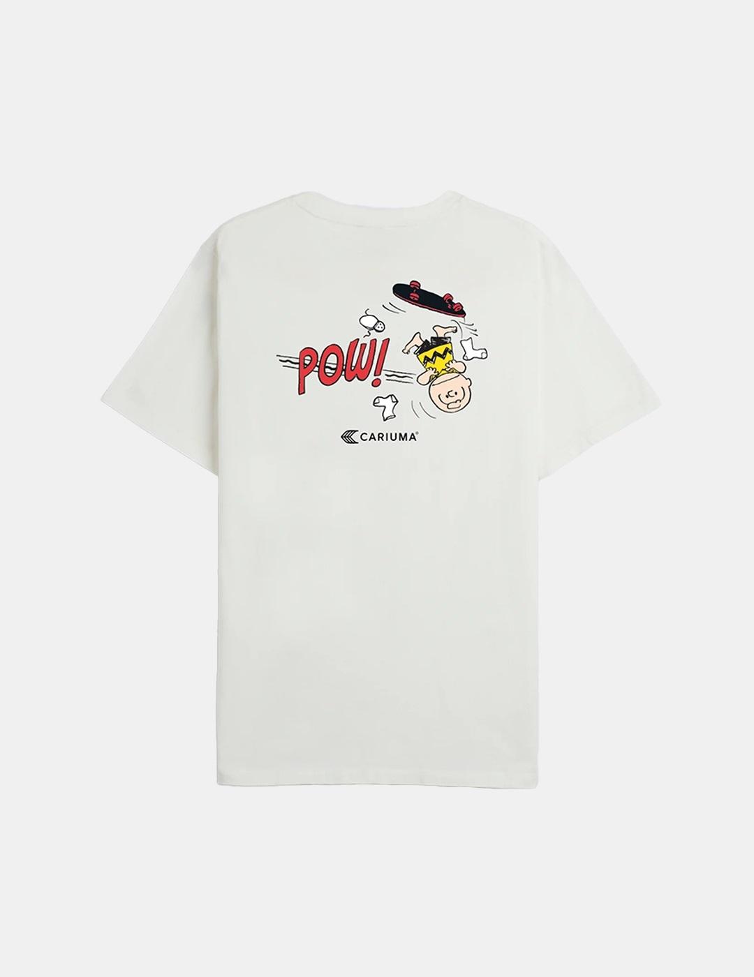 Camiseta Cariuma Peanuts Charlie Brown Blanco
