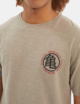 Camiseta Hydroponic DBZ Roshi Marrón