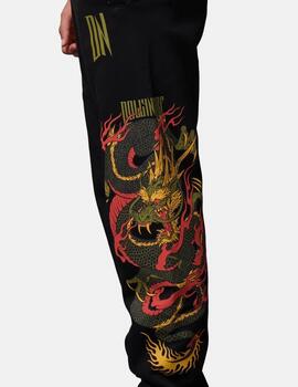 Pantalones Dolly Noire Ryu Dragon Negro