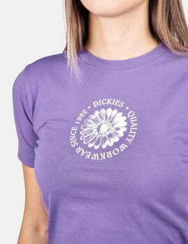 Camiseta Dickies Garden Plain W Morado